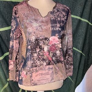 One world velvet shirt